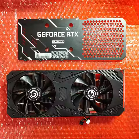 The Radiator Cooler Backplate for GALAX RTX3060 RTX3060ti 1-Click Video Card