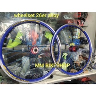 Bike Wheel set bicycle parts alloy wheel set 26