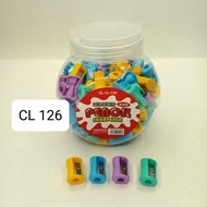 【1BOX=120PCS ! ! !】🔥Changli🔥 Pencil Sharpener CL-126/ 单孔迷你型卷笔刀 **1BOX=120PCS** (PRICE FOR 1BOX)