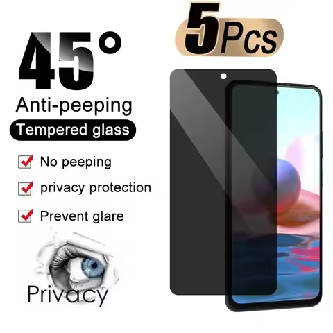 5Pcs Privacy Tempered Glass For Motorola MOTO G9 E13 E22 E22i E6 E6S E6i E7 Z4 Play Plus Screen Prot