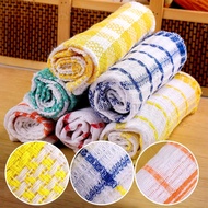 Kitchen Dish Cloths Cotton Super Cleaning Absorbency Towel Washing Rags Cleaning Cloth Kitchen Dish