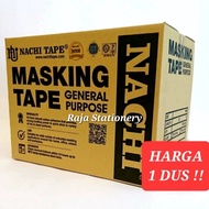 NACHI MASKING TAPE 24MM 48MM NACHI PAPER TAPE 24MM 1 INCH 2 INCH CARTON [BOX]