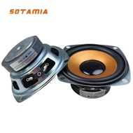 SOTAMIA 2Pcs 3 Inch Audio Speaker 4 Ohm 10W Midrange Bass DIY Bluetooth Speaker Subwoofer Hifi Music