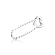 Fits for Pandora Charms Signature Me Safety Pin Brooch Beads 100 925 Sterling Silver Jewelry Free Shipping