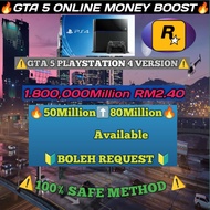 GTA 5 ONLINE MONEY SERVICES VERSION PS4 ONLY