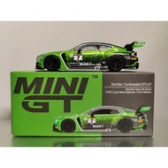 1/64 MINI GT minigt #238 BENTLEY Continental GT3 BENTLEY Continental GT3 Green No. 7 Racing Brand Ne