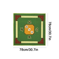 【Worth-Buy】 Mahjong Tablecloth Tea Cloth Square Mahjong Table Protector Noise Reduction Table Mat Bo