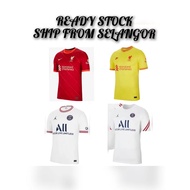 Liverpool PSG 21/22 Jersey Home Kit Away Kit 3RD Kit Training Kit Football Jersey Liverpool Jersi Bolasepak