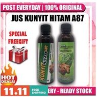 Jus Kunyit Hitam A87 (Botani) Original HQ 100% Free Gift