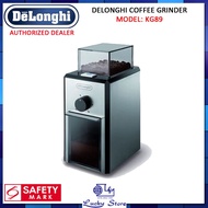 DELONGHI KG89 COFFEE GRINDER, BURR GRINDER, 120G, 1 YEAR WARRANTY