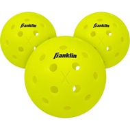 Franklin Sports X-40 Outdoor Pickleballs 40 Holes with Logo