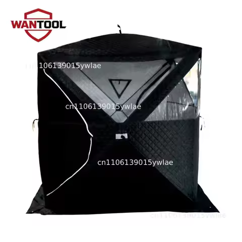 Outdoor three-story 210D Oxford automatic winter tent pop-up camping house ice fishing tent four sea