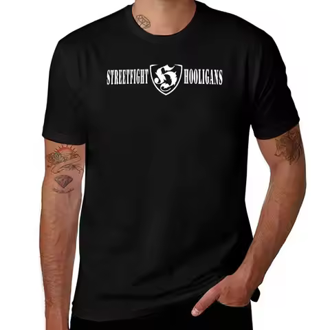 hooligans ultras 1312 acab T-Shirt Plus Size Basic Cotton T-Shirt
