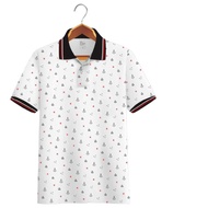 Kaos korea kerah pria saku dewasa | atasan baju kaos bapak bapak jumbo