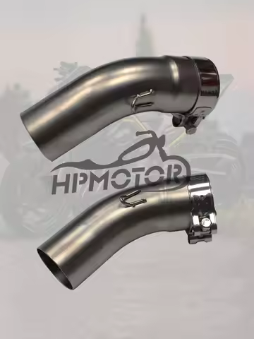 For KAWASAKI ZX4R ZX4RR 2023 Motrcycle stainless stell middle link pipe with 51mm Muffler