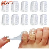 Gel Little Toe Protector Toe Separators / Soft Breathable Toe Tube Corns Blisters Protector / Silico