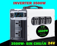 Bộ chuyển đổi điện Sin Chuẩn 12V-24V-48V-3500W-SOYER TECH -Bộ Đổi Nguồn 2V-24V-48V- sang 220V Sin Ch