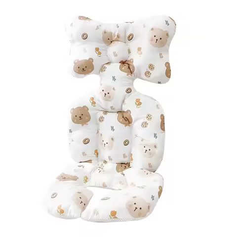 Stroller Seat Cushion Stroller Cushion Baby Walking Artifact Thickened Cotton Pad Baby Dining Chair 