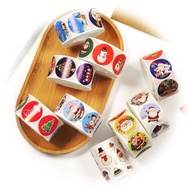 Christmas Label Stickers Gift Children Reward