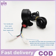 E&R   Digital Voltmeter Wide Range 12V To 84V For For EBike And Scooter With 22mm Mount And 2 Meter 