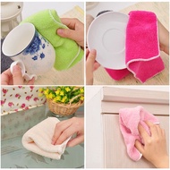 RM3 Get 10pcs Fiber Dish cloth Kitchen Towel Dishwashing Cloth Fiber Table Cloth Multipurpose Cloth