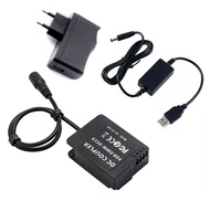 ดัมมี่แบตเตอรี่ DMW-BLG10 BLG10E BLE9 dummy battery สำหรับกล้อง Lumix DMC GX9 GX85 GF6 GX7 GF3 GF5