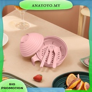 [anayoyo.my] Ramen Cooker Ramen Bowl Set Microwave Ramen Cooker Bowl Set Quick Ramen Cooker