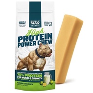 Bully Max Power Chews, Long-Lasting Dog Treats 75% Protein, Cleans Teeth, Freshens Breath, Natural D