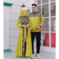 Couple Gamis Gamis Plus Hijab Couple Kopel Family Sarimbit Premium Pair of Teenagers Couple Serimbit