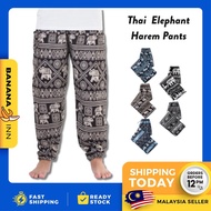 Seluar Panjang Gajah Thai Unisex | Thai Elephant Casual Harem Pants Harem Pants Men Casual Pants Men