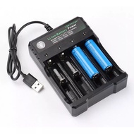 ED 4 Slot Battery USB Charger Smart Chargering For Rechargeable Battery 18650