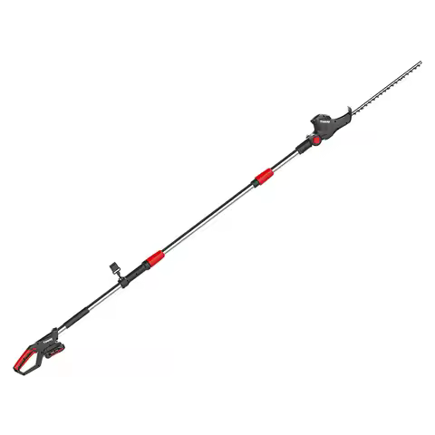 20V 16.5-inch cordless hedge trimmer up to 12 feet, extension rod, includes power share battery and 