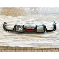 Audi A4/A5 B8.5 Carbon Fiber Diffuser with LED Brake Light