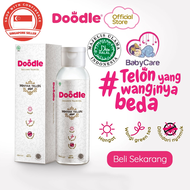 Minyak Telon Doodle Green Tea Anti Mosquito| Exclusive Telon Oil For Babies & Children Exclusive Ant