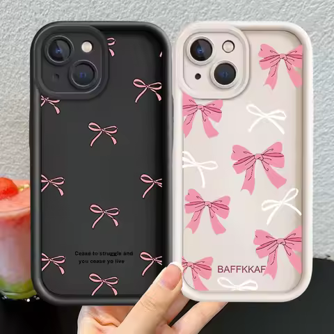 Cute Bowknot Casing For OPPO Reno 15F 15 5G 14F 13F 12F 11F 14 13 12 11 Pro A6X A6 A5 A3 Pro A3X A60