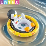 Intex : 59570EP See-Me-Sit Rider Inflatable Pool Floats - Penguin