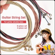 Acoustic Guitar String Set for Bass Ukulele Classical Guitar Strings 6Pcs/Set