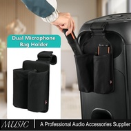 Microphone Holder for JBL PartyBox Wireless Microphone, Mic Hanger Nylon Storage Bag Holder for Stan