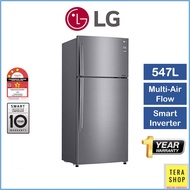 LG GN-C702HLCM 547L 2 Doors Inverter Refrigerator Peti Sejuk Fridge