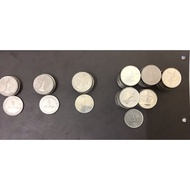 K46, K47, K48, K49-1995 - 2007 United Arab Emirates, 1 Dirham - Zayed / Khalifa small type; non-magn