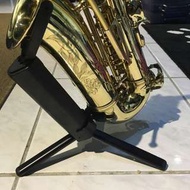 K&amp;M款 中音薩克斯風架 腳架 alto saxophone stand 樂器支架 可收到喇叭口管口 方便收納 有收納袋