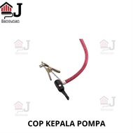 Ajb - Pompa Kompa Angin Ysk Chrome Kompa Udara Ban Roda Sepeda Motor Bola Mobil Tabung Besi Chrome M
