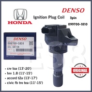 Denso Ignition Plug Coil (3pin) Honda Civic Tro Crv Toa Hrv 1.8 (099700-1810)