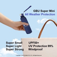 GBU Super Mini Foldable Umbrella [ Lightweight / UPF50+ / UV Protection / Windproof / Ultra Light Sl