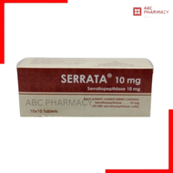 SERRATA 10mg 10s / 10sX10 (BOX) (EXP09/27) (Relief joint and muscle pain)