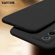 Vantime สำหรับ Vivo Y76 5G Case หินทราย Ultra Thin Anti-เหงื่อลื่นด้านหลังเคสใส่โทรศัพท์