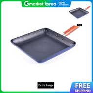 Induction Frying Pan Stir-Fry Pan Multi-Pan Coated Induction Square Extra Large