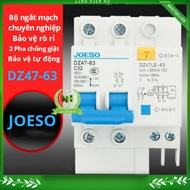 Aptomat chống giật 2 pha DZ47-63