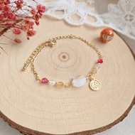 妍語手作 14K包金 手鍊 手鏈 春節 馬年 招財貓 招福 招財 財運