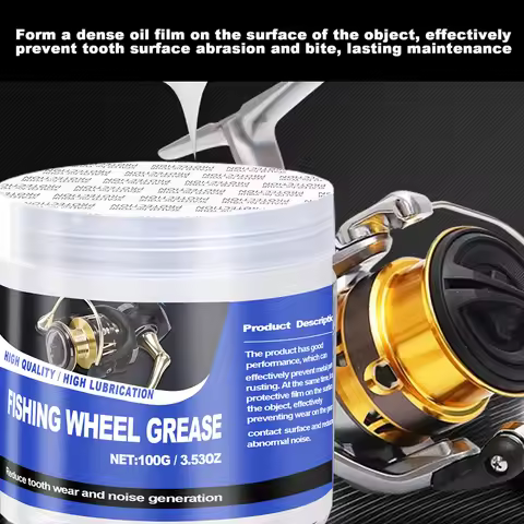 100g Fishing Reel Grease Kit Fishing Reel Grease Fishing Reel Oil Effective Fishing Reel Care Access